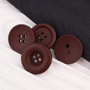 男女西装高档纽扣扣子貂皮哑咖啡色大衣风衣外套树脂钮扣裤子衬衫