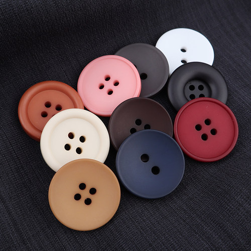 多色风衣高档大衣纽扣