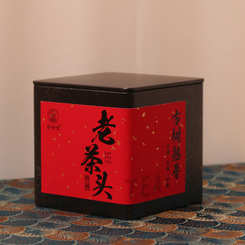 云南普洱熟茶老茶头品鉴装