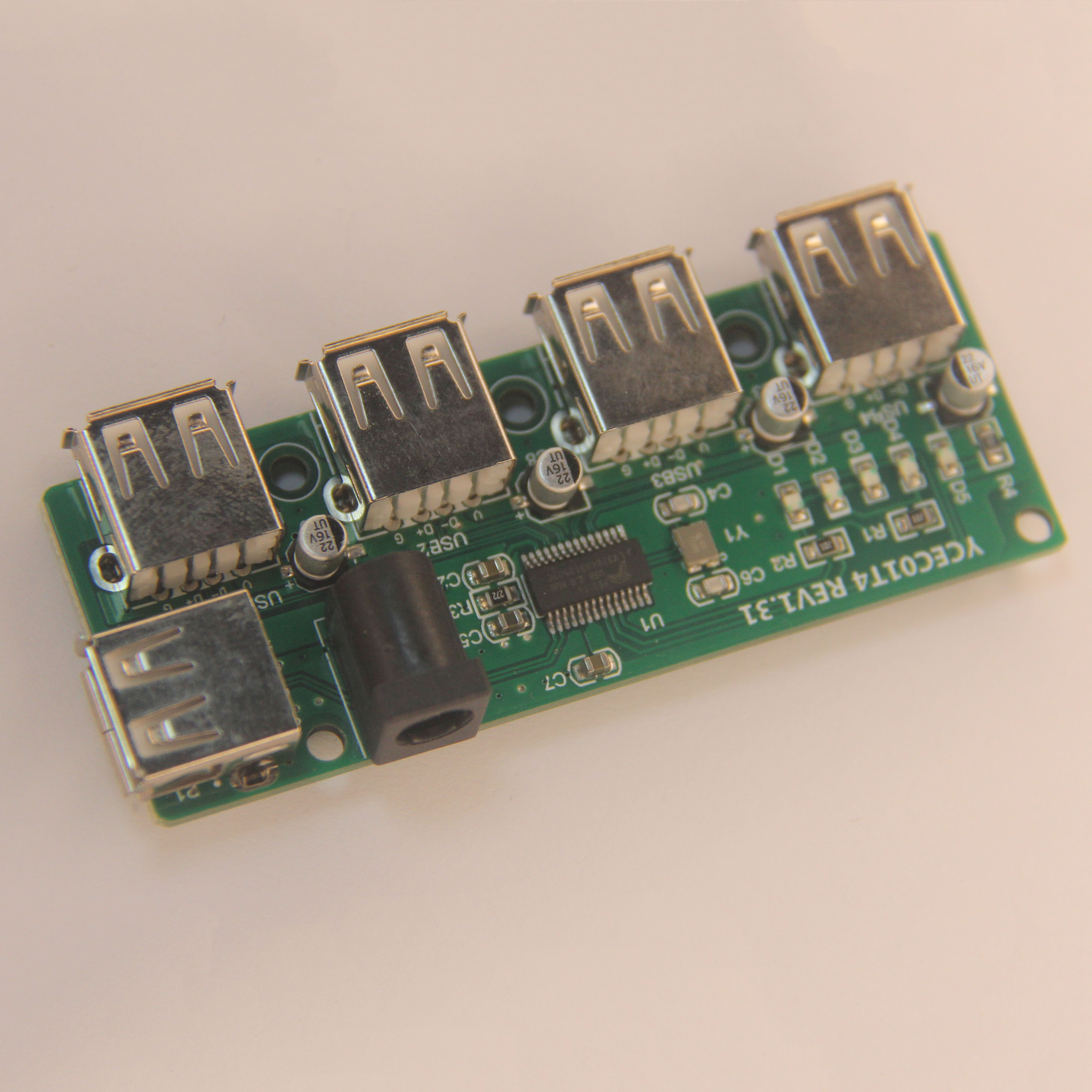 FE1.1S USB2.0HUB 集线器 分流器 模块 分线器 主控板 PCBA 电路图片