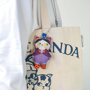 CALL ME PANDA 原创lily图案幼崽包挂 包包配饰 装饰挂件