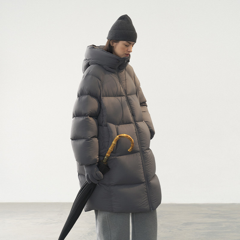 定制保暖尼龙 半圆女装[运动]2025冬季加厚过膝长款羽绒服女,女装/女士精品,羽绒服,淘宝优惠券,粉丝福利购,淘宝优惠卷