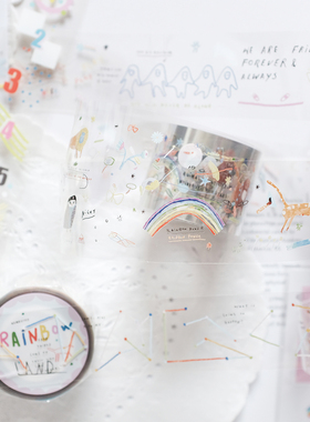 分装 | nemosissy 无人之地彩虹公园月分之1线与线pet和纸胶带