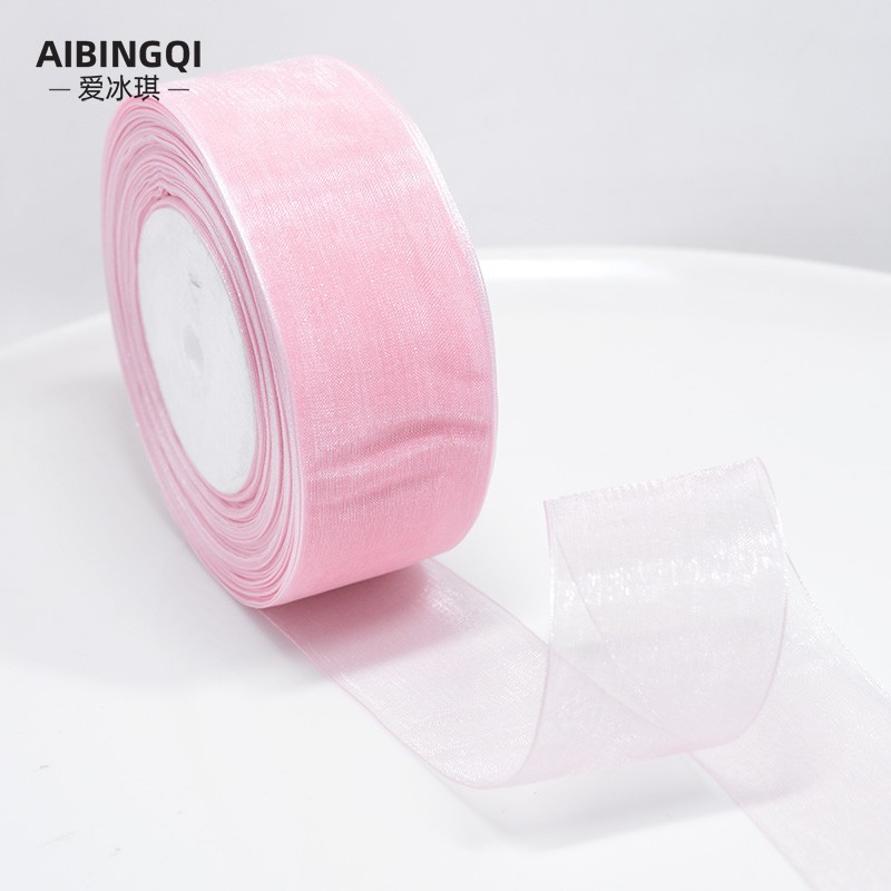 1-5cm45米丝带帽子线透明编织diy