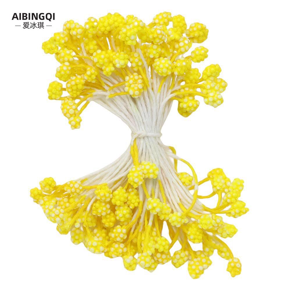 80根桑葚手工DIY花朵材料花心仿真花配件花蕊泡沫花蕾