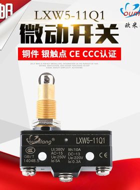 LXW5-11Q1 限位开关 行程开关 微动开关 Z-15GQ22-B 银触点