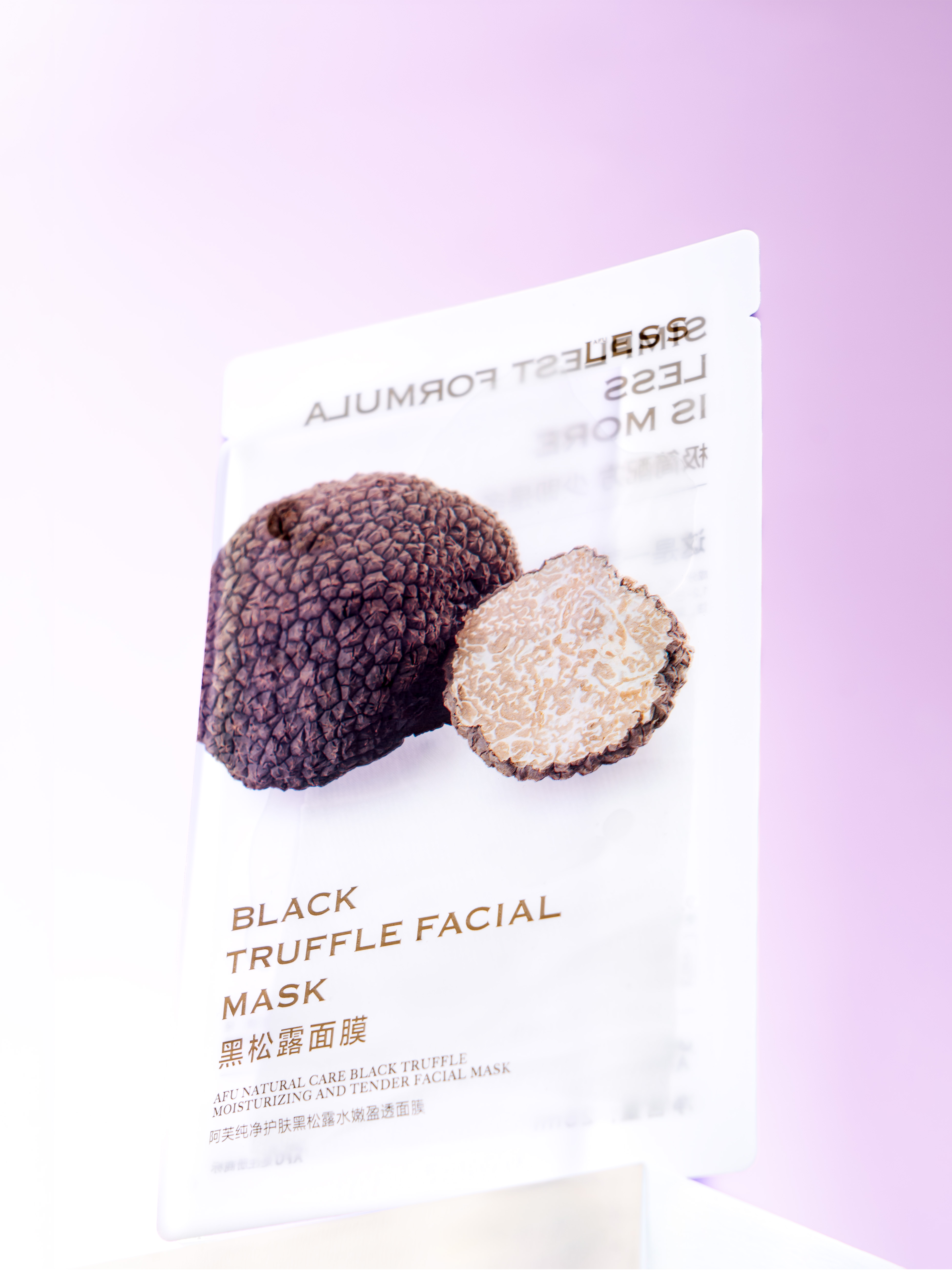 AFU Afu Mask Black Truffle / White Truffle / Centella Asiatica / Rose Essential Oil Soothes and Brightens and Soothes