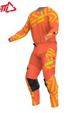 2024新款LEATT3.5越野赛车服新手初学越野骑行服橙色林道爬山服装