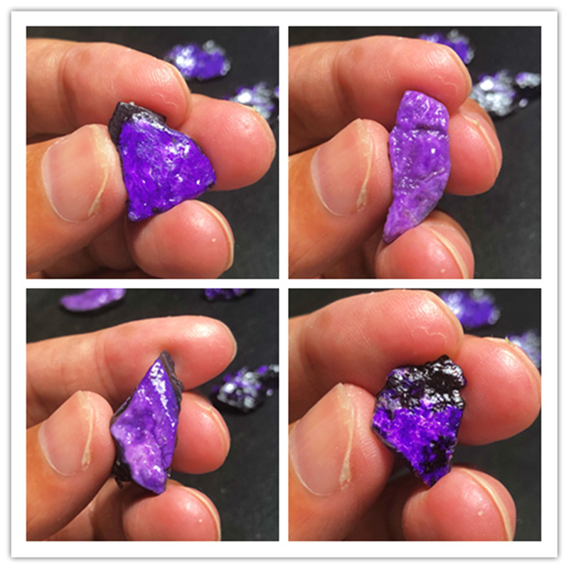 天然水晶 南非皇家紫舒俱莱 舒俱来 苏纪石 原石 矿石 标本