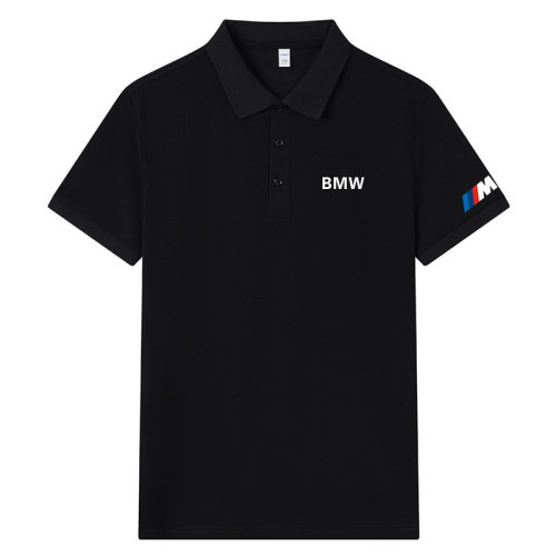 新款宝马工作服POLO衫短袖T恤