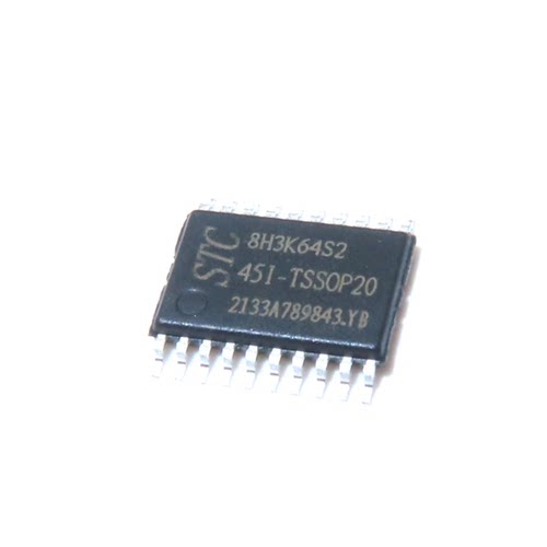 全新原装 STC8H3K64S2-45I-TSSOP20 贴片宏晶单片机STC8H3K64S2
