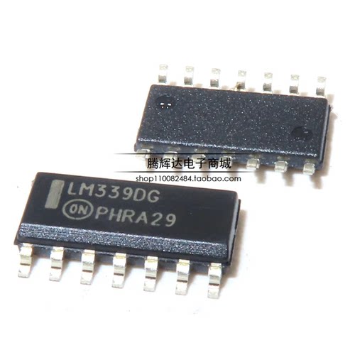 全新原装ON安森美 LM339DG LM339 贴片SOP14电压比较器芯片运算IC