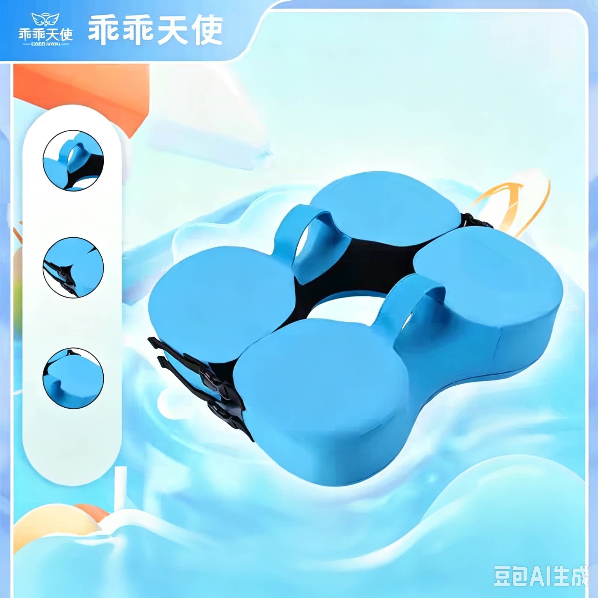 02婴儿免充气游泳圈/腋下圈/游泳圈