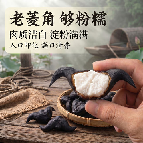 【粉糯香甜】2026年头茬老菱角