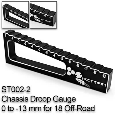 PITMAN精工 模型RC遥控车 下止点尺 0至-13mm CNC精加工 铝合金