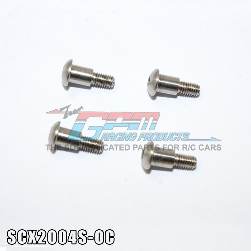 GPMRACINGSCX10II�6�4JEEP前杯专用不锈钢螺丝针4粒SCX2004S 玩具/童车/益智/积木/模型 遥控车升级件/零配件 原图主图