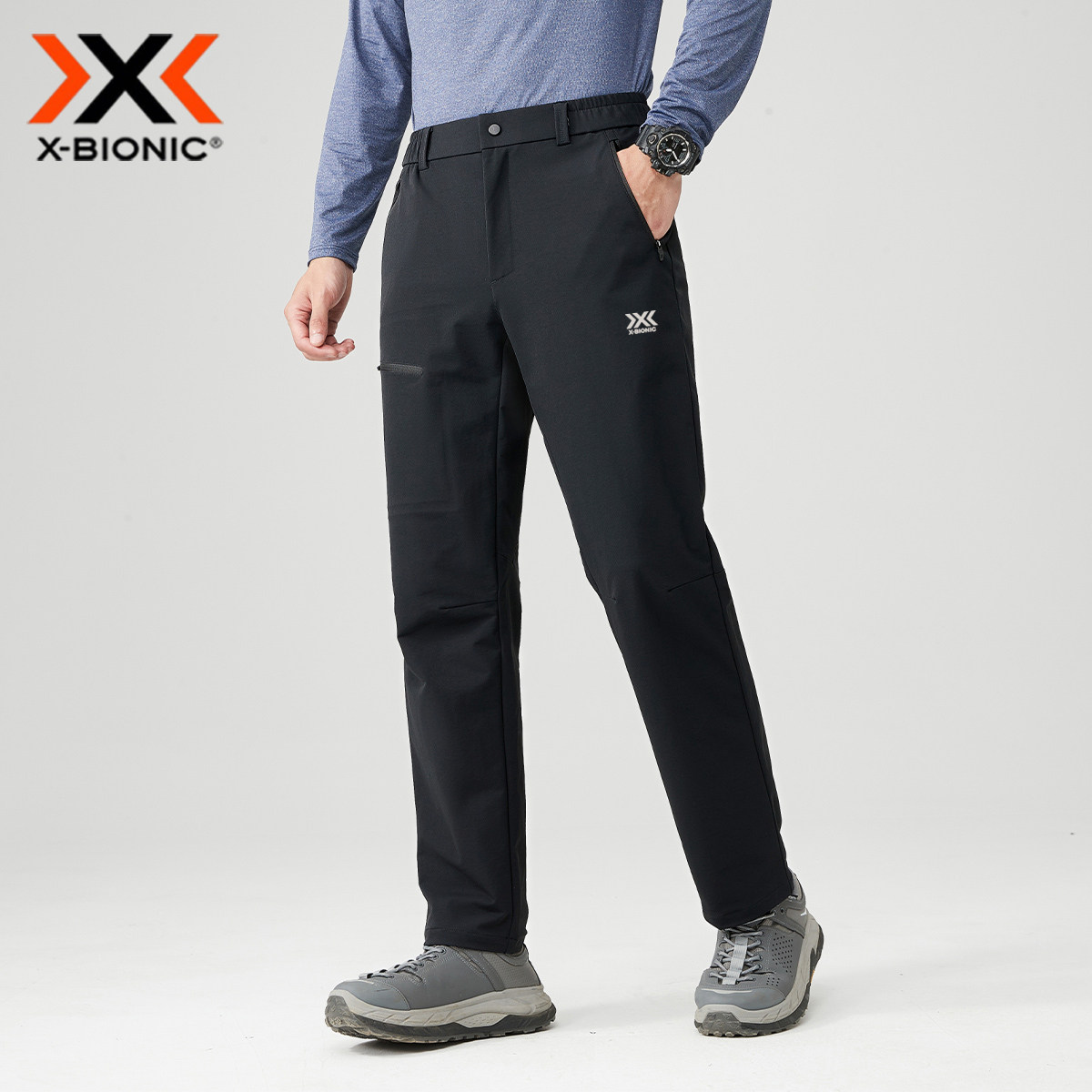 XBIONIC男户外耐磨软壳登山裤