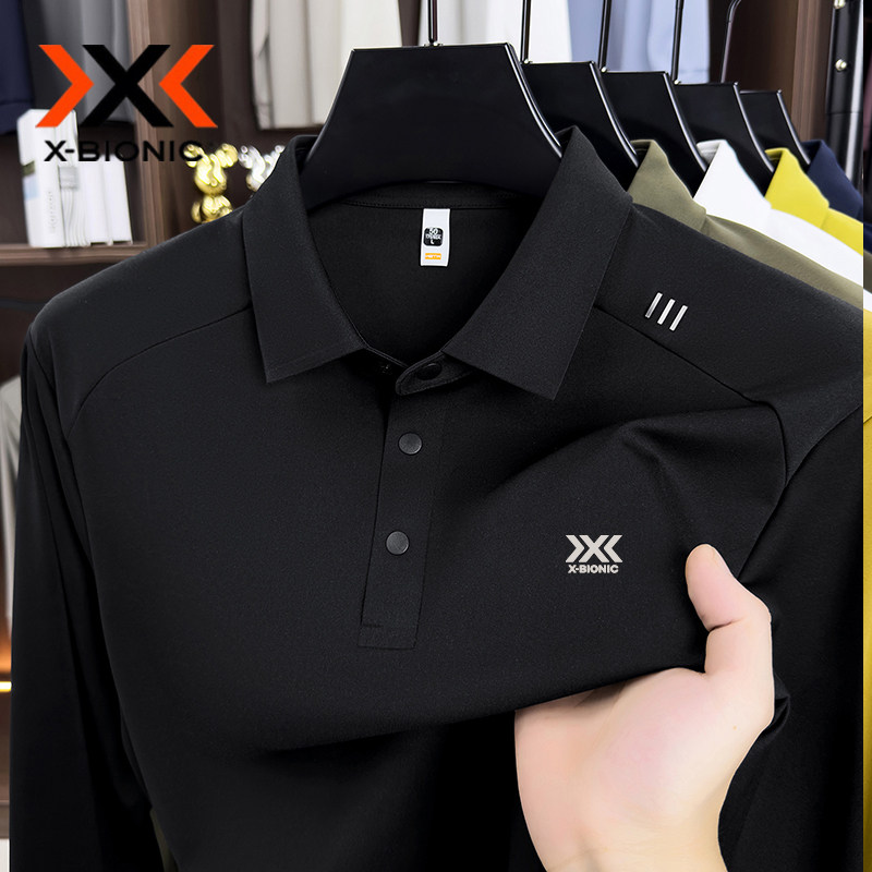 XBIONIC云感棉抗UV长袖POLO衫图片