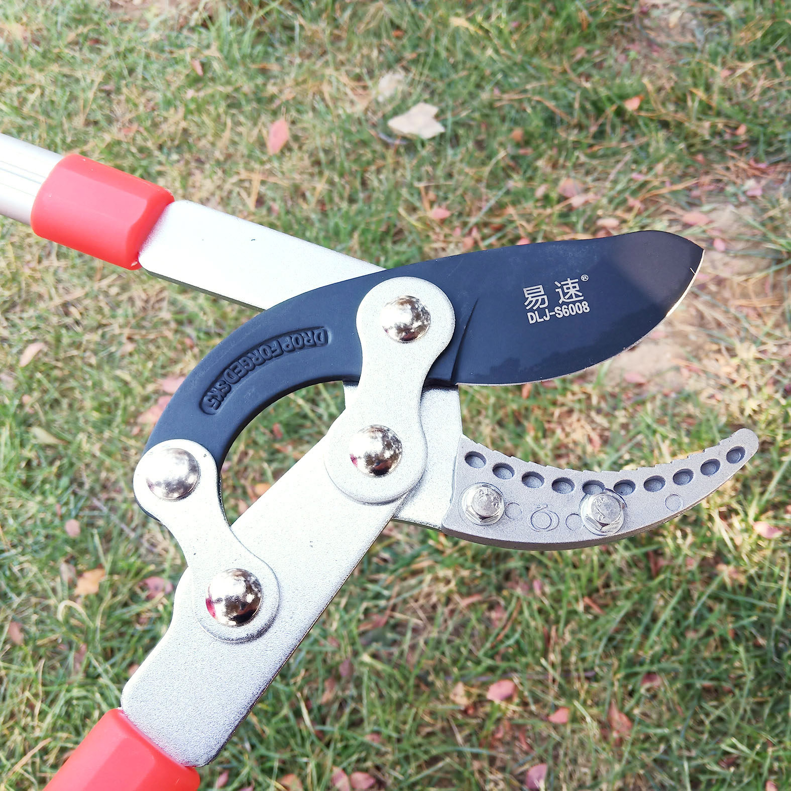 易速s6008伸缩大力剪粗枝剪高枝剪树枝剪刀园林果树修枝剪园艺剪