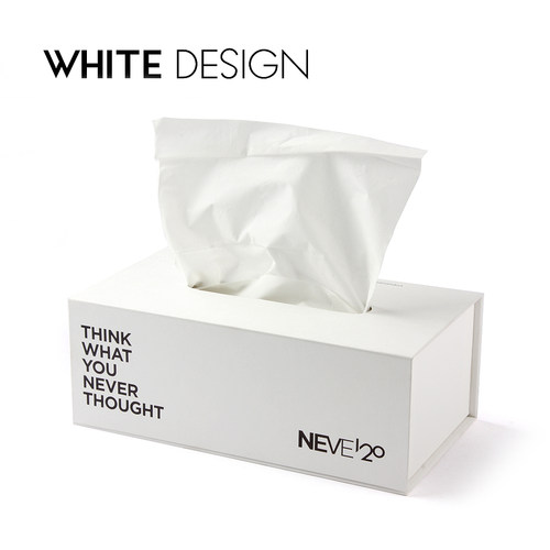 WhiteDesign纸巾盒硬盒创意