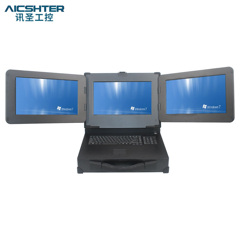 AICSHTER 讯圣15.6英寸便携三屏笔记本电脑MC-G156T/酷睿I7-8700T