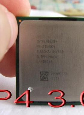 英特尔 CPU 478针 奔腾 P4 3.0E 1M 800MHz 2.8G 2.8B 3.0C 512K