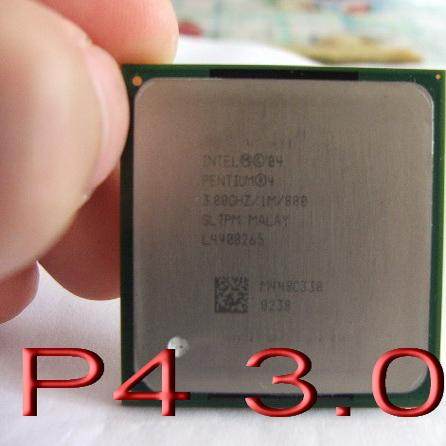 英特尔 CPU 478针 奔腾 P4 3.0E 1M 800MHz 2.8G 2.8B 3.0C 512K