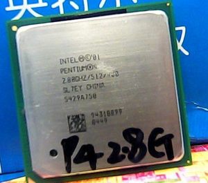 478针英特尔 CPU奔腾 P4 2.8G 512 400支持815芯片组主板