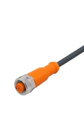 原装易福门EVC001 M12直头2米带插座连接电缆 ADOGH040MSS0002H04