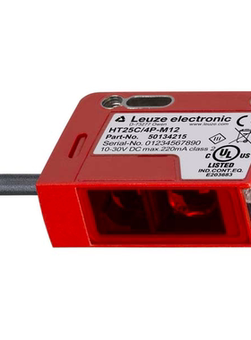 正品劳易测leuze光电传感器HT25C/4P,2N,PX,200,M8,M12,6G,5000