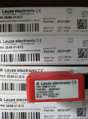 原装LEUZE劳易测镜反射光电开关PRK25/66.41-S12