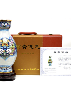掐丝珐琅北京景泰蓝国亲友送礼