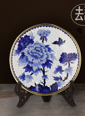 商务小礼品摆件景泰蓝