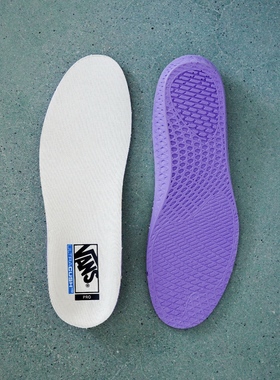 Vans Pro 万斯原装鞋垫 增高足弓支撑缓震运动滑板白色鞋垫