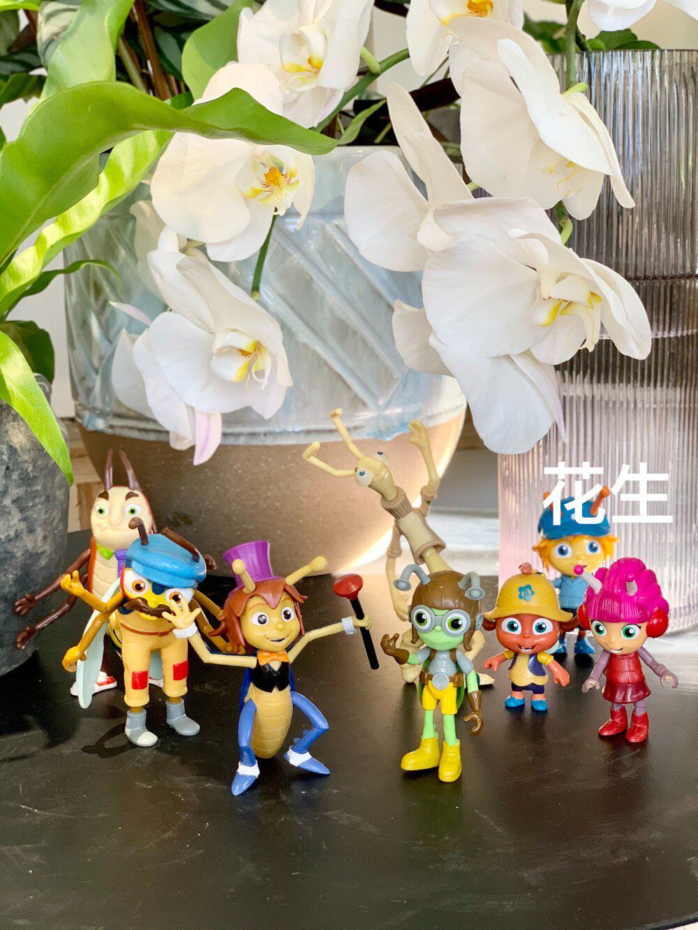 出口美国网飞剧beat bugs摇滚虫虫手办拟人昆虫公仔多款可选很酷