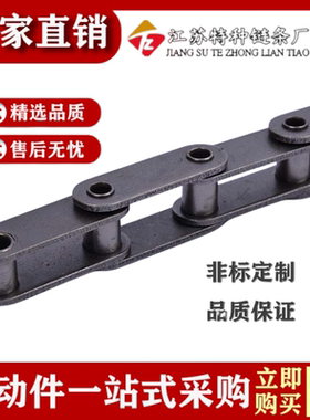 空心销轴链条C2042HPC2052HP2062HP2082HPC220ALHP双节距小大滚珠