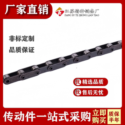 双节距大滚珠空心销轴输送链