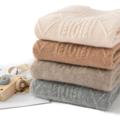 儿童羊绒衫加厚半高领毛衣