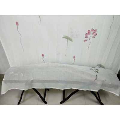 古筝罩防尘罩中国风135小古筝防尘罩儿童1米古筝盖布手绘163-165