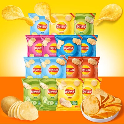 乐事薯片12g小包装原味薯片办公室解馋膨化零食休闲食品批发