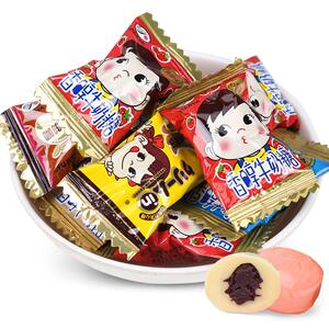 不二家香醇牛奶糖500g结婚喜糖散装批发新年糖果礼盒装零食