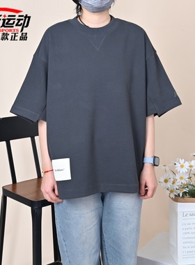 New Balance NB新款男女款运动短袖休闲T恤百搭上衣NEF19341-DKG