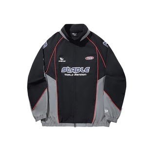 李宁LiNing新款STAPLE联名系列外套男潮流百搭宽松运动服AFDVF99