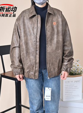 匡威Converse新款男女情侣款保暖百搭皮棉服夹克外套UCJ413-GC5