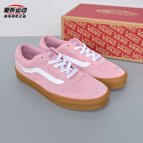VANS范斯粉色女鞋板鞋