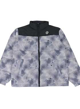 VANS范斯新款男女情侣时尚百搭羽绒服夹克宽松外套VN000W55YC9