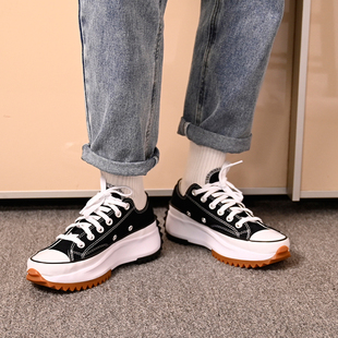 STAR 厚底休闲鞋 HIKE新品 低帮帆布鞋 168816C 女鞋 Converse匡威RUN