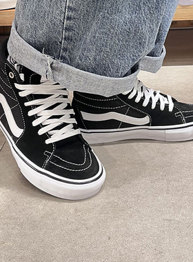 VANS范斯黑色 SK8-HI PRO男鞋女鞋高帮运动休闲滑板鞋VN0A5FCCY28