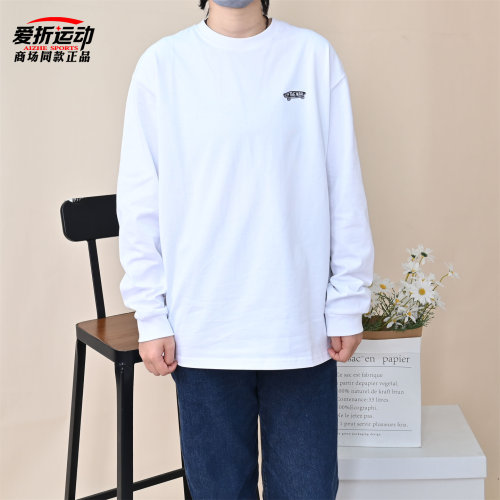 VANS范斯男休闲圆领长袖T恤