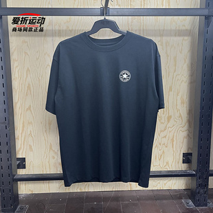 百搭黑色T恤上衣MCH691 简约圆领短袖 023 男经典 匡威Converse新款